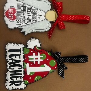 Teacher Ornament Set